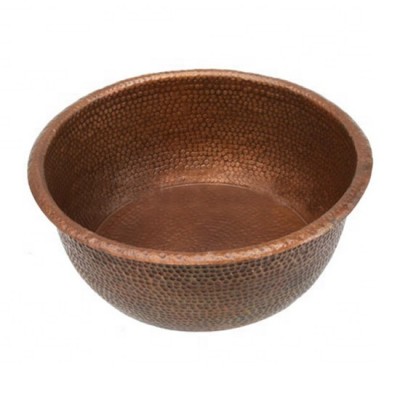 Modern hammered copper antique finish decorative  bowl